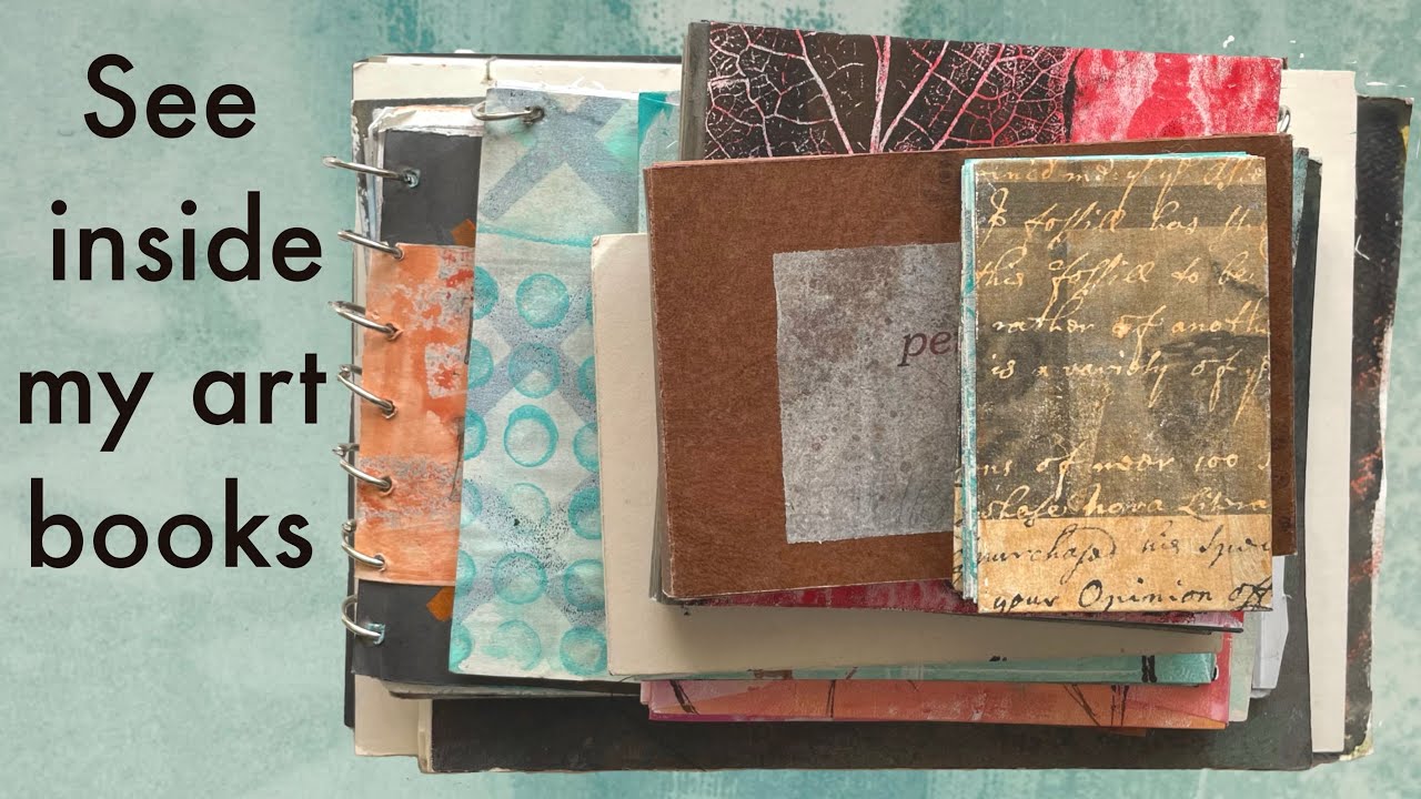 Handmade book tour - creative ideas to make your own books!