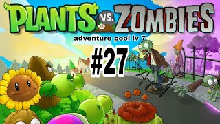 Plants vs Zombies Adventure pool lv 7 #27-1000