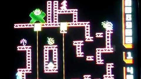Donkey Kong Arcade Intellivision Homebrew (Part 2) Playing as Toni
