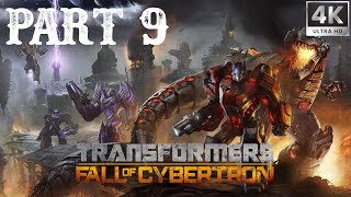 TRANSFORMERS FALL OF CYBERTRON Gameplay Walkthrough Part 9 FULL GAME [PC 4K 60FPS] - No Commentary