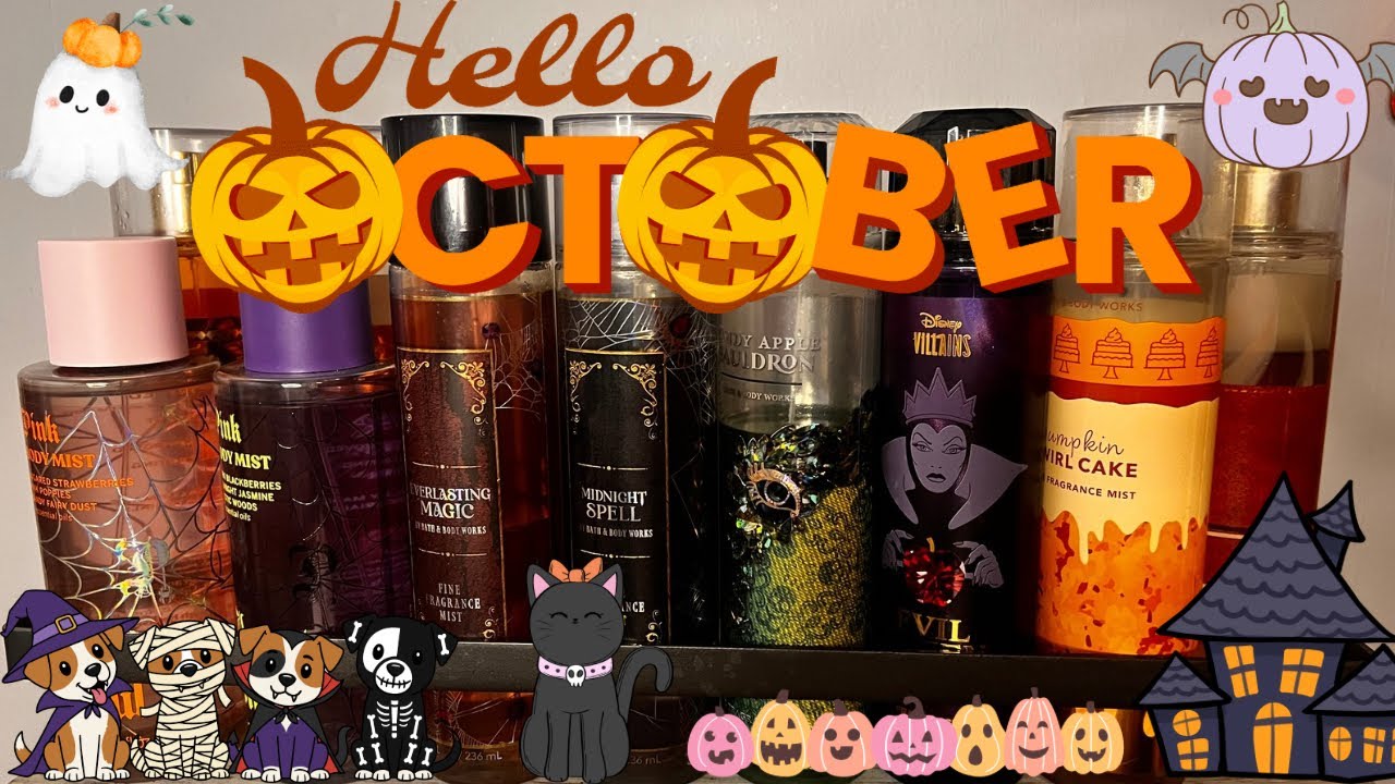 АРОМАТЫ ОКТЯБРЯ! ХЭЛЛОУИН 🎃 BATH & BODY WORKS МАГАЗИН MY STASH | ОБНОВЛЕНИЕ КОЛЛЕКЦИИ И ТУР 👻