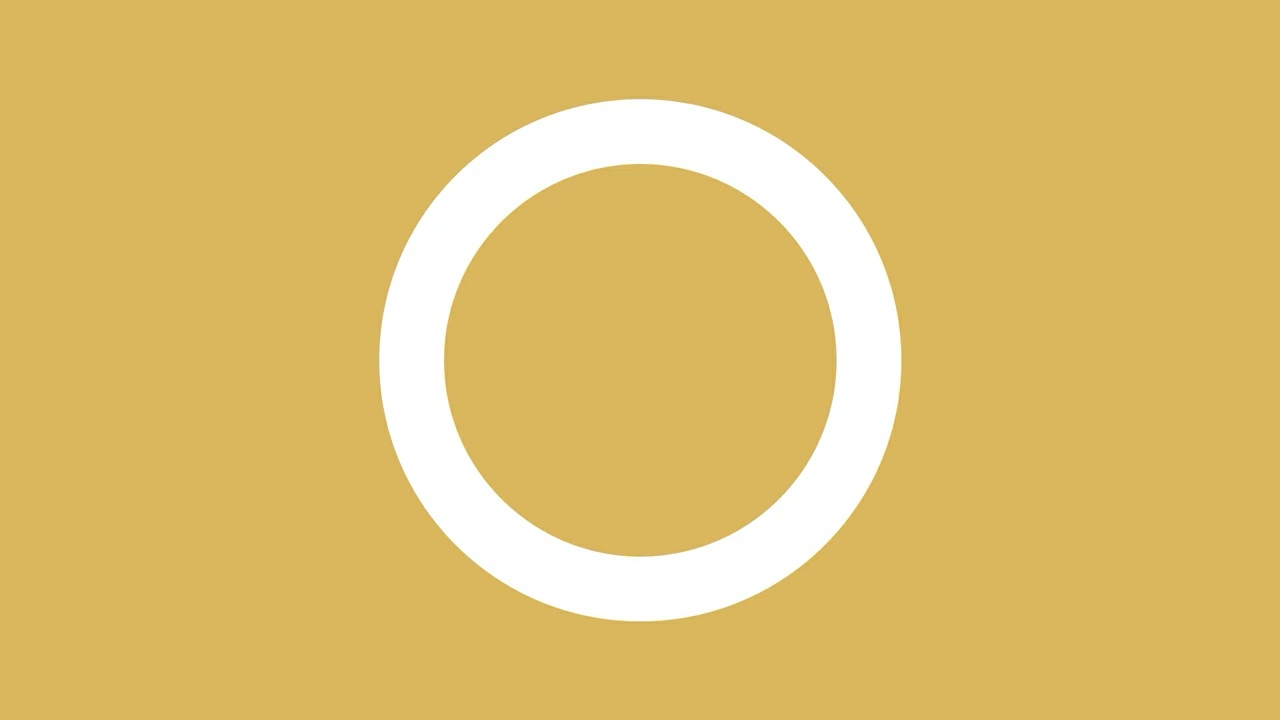 OKER SCHERM CIRKEL RING WIT LICHT RING 11 uur 11 minuten 11 seconden