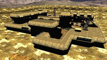 PILOT FORTRESS at Day by Redclaw - AvP2 CUSTOM MAP