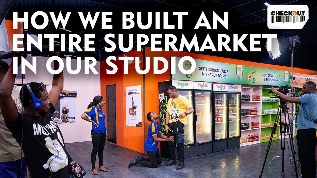 How we built an entire supermarket in our studio - Checkout series BTS (short)