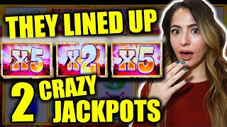 SUPER RARE 50X Multiplier Lands MASSIVE JACKPOT on Luxury Line Buffalo Gold! screenshot 1