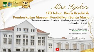Download Lagu Misa Syukur Perayaan 170th Kedatangan Tujuh Suster Ursulin Di Indonesia \u0026 Pemberkatan Museum MP3