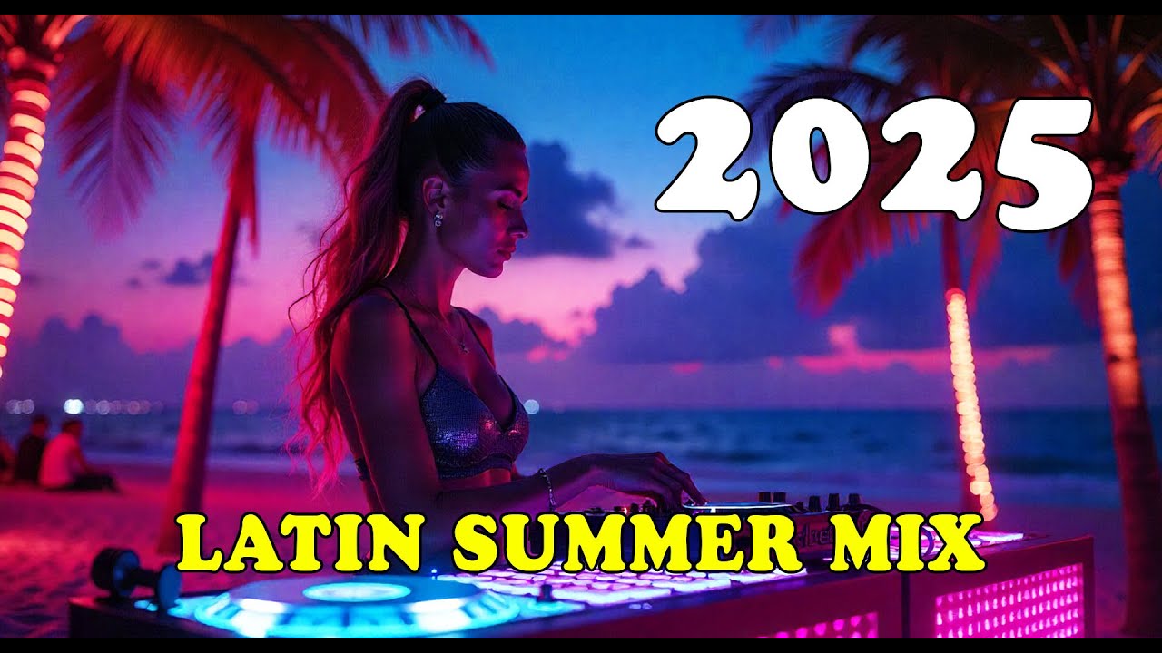 Caribbean Beach Party Mix 2025 🏖️ Latin EDM Reggaeton Hits