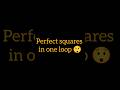Square of Numbers in C++ 😱 | Loop Power. #shorts #cppprogramming #shortsfeed #viralshorts