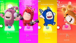 Oddbods Newt Vs Oddbods Fuse Vs Oddbods Bubbles Vs Oddbods Orange - Tiles Hop Edm Rush