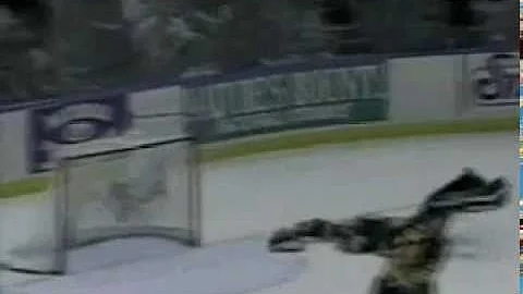 1994-95 vs. BOS Ferraro runs Lacher