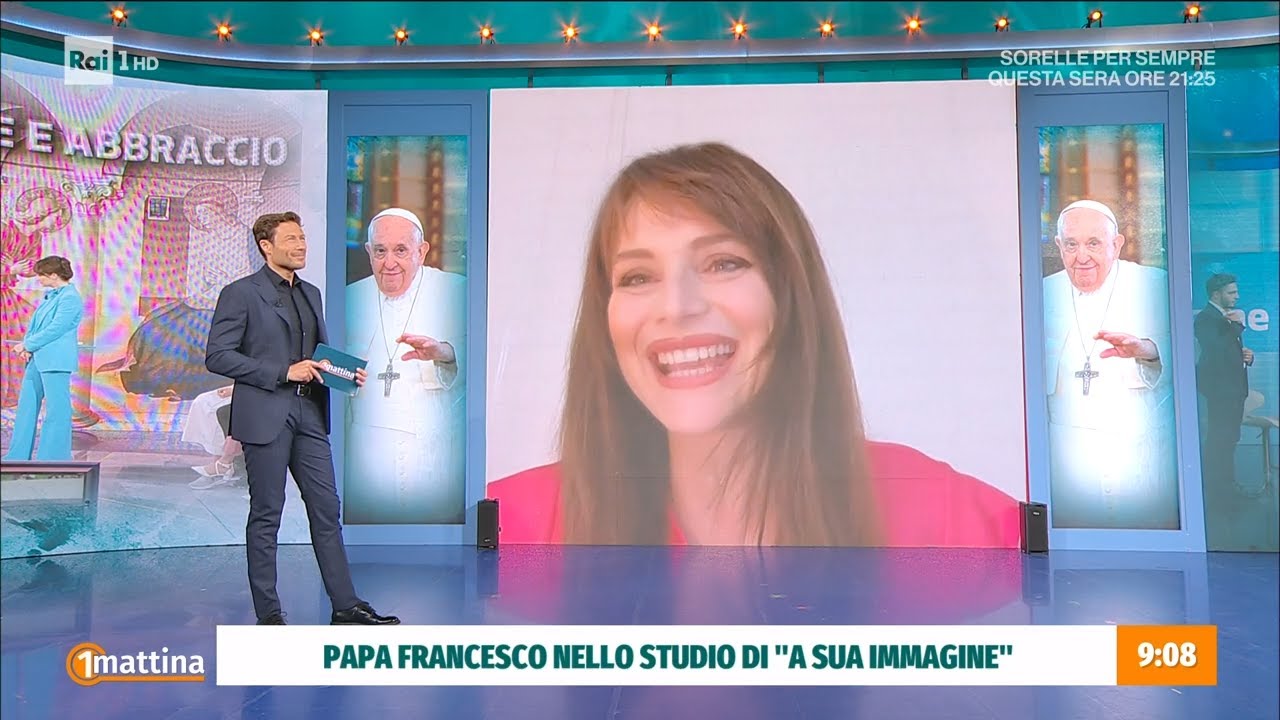 La prima volta di un Papa a Saxa Rubra - Unomattina - 29/05/2023