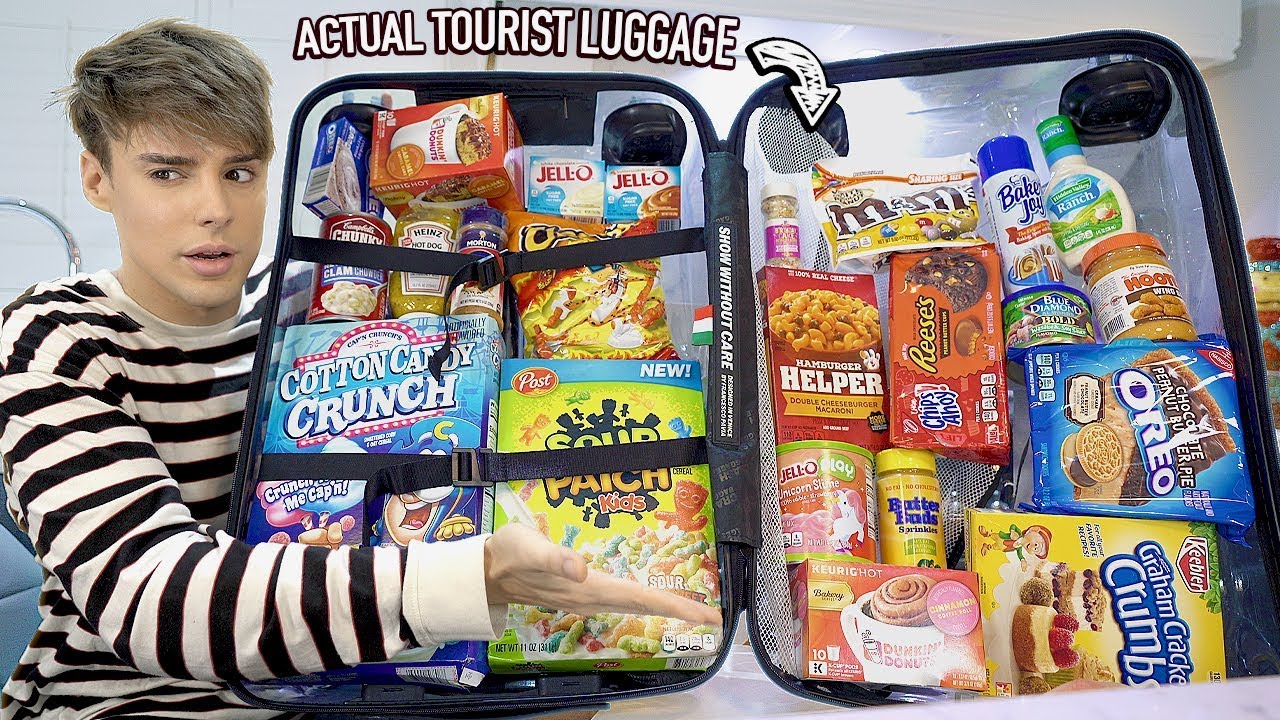 I EXPOSED food items tourists sneak out of the USA | Raphael Gomes
