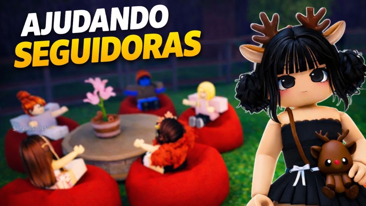 AJUDANDO SEGUIDORAS NO ROBLOX 💖
