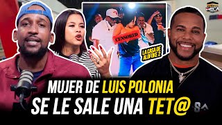 Mujer De Luis Polonia Se Le Sale Una Teta En La Casa De Alofoke 2