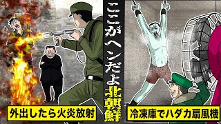 【戦慄】ここがヘンだよ...北朝鮮。外出した奴は火炎放射...冷凍庫でハダカ扇風機。