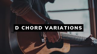 D Chord Variations - D, D2, Dsus