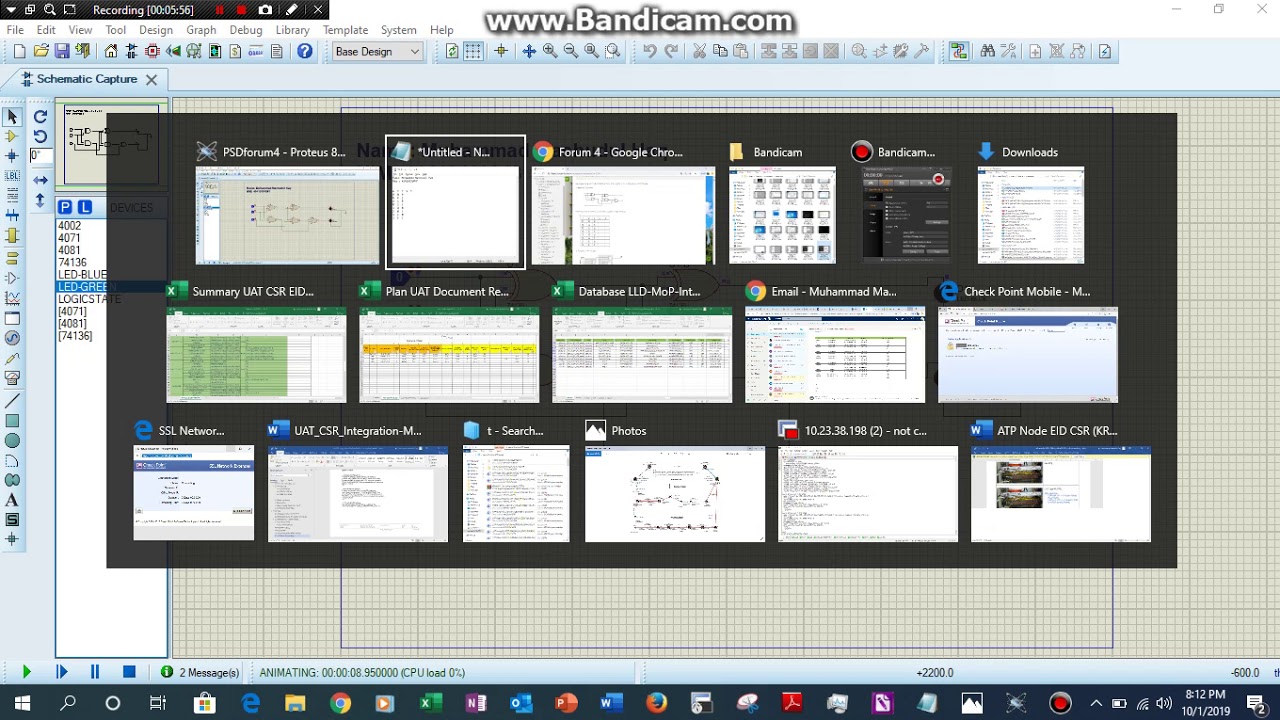 SIMULASI RANGKAIAN FULL ADDER PADA PROTEUS - YouTube