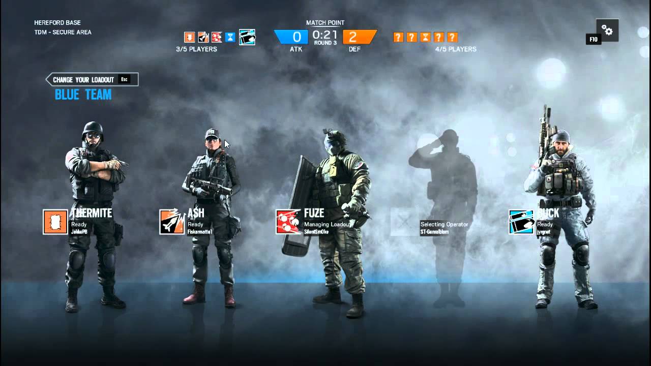 Thursday Stream: Tom Clancy's Rainbow Six Siege