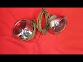 1948 Pontiac Tail Light Assemblies