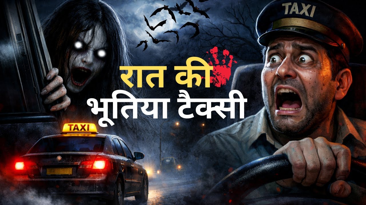 Night's Ghost Taxi | Real Horror Story | Haunted Taxi Ride | Horror Movie Scene
