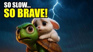 The Tiny Turtle Who Saved His Friend! 🐢💛 | Moral Story for Kids