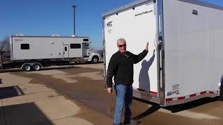 42' ATC ALUMINUM TRAILER COMPANY RACE TRAILER by WrightWayTrailers 857 views 6 years ago 5 minutes, 56 seconds