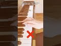 Correct Thumb Position for Piano #piano #pianotutorial #pianotips