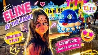 🎡 Eline au Parc d'Attractions ! Une Journée Pleine de Jeux, de Rires et d'Aventures 🌈✨ screenshot 1