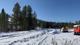 UP 2544 Leads The ZLTG2 Through Soda Springs, CA