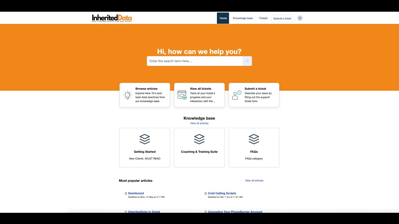 Where to find the knowledge base. - YouTube