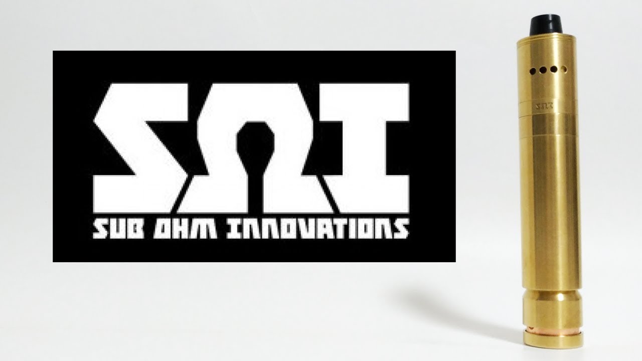 Sub ohm Innovations SUBZERO X MOD&RDA Review - YouTube
