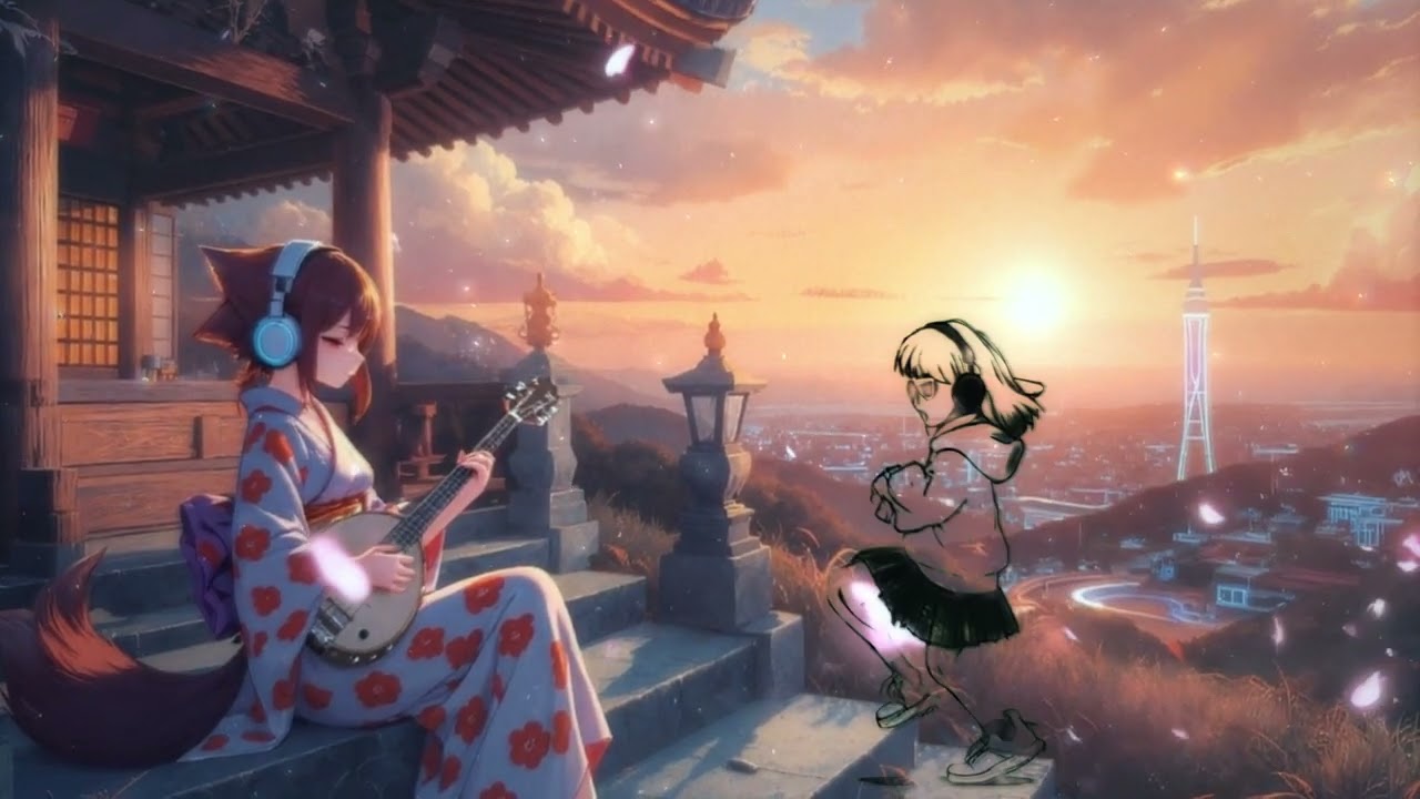 Kawaii Banjo Beats for your background - j rock, banjo, kawaii futurebass, just the way you like it