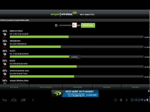 Amped Wireless Wi-Fi Analytics Tool