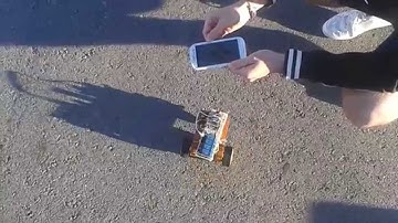 [Arduino] Remote control bluetooth mobile robot android accelerometer (part2)