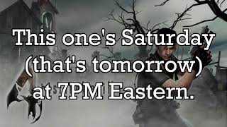 Resident Evil 4 Session 4 Announcement!  10/14/2017 @ 7PM Eastern