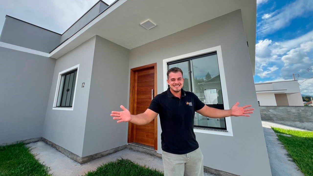 INCRÍVEL CASA PRONTA DE ESQUINA COM 54 M2 - MINHA CASA MINHA VIDA 