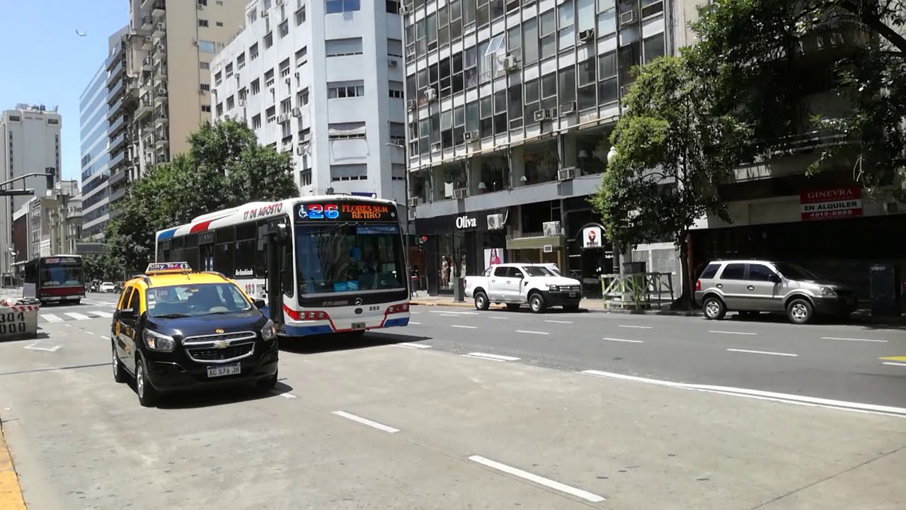 Línea 26 NUOVOBUS BAMBAM en avenida Córdoba - YouTube