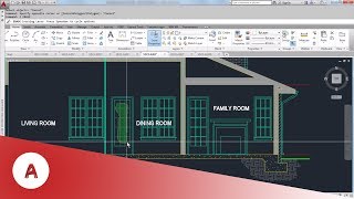 Learn AutoCAD - Lasso Object Selection