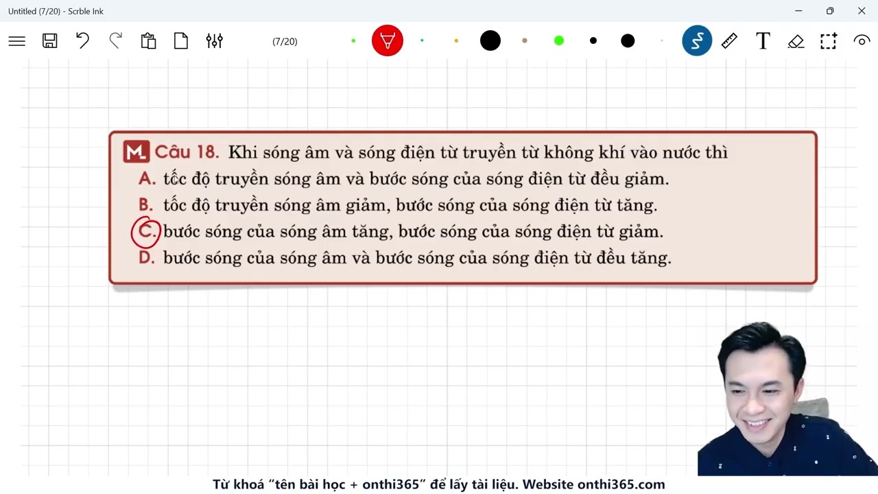 Chữa Bài Tập Điện Từ Trường Và Sóng Điện Từ | Vật Lý 12