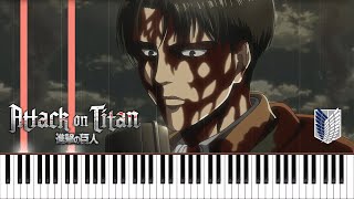 Levi's Choice (ThanksAT/T-KT) - Attack on Titan Season 3 Part 2 EP 6 OST Piano Cover chords