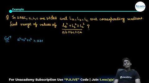 An Amazing Problem of Triangle Inequality and Apollonius Theorem | PJ Explosives | Prashant Jain