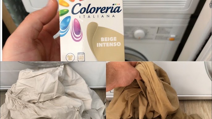 COLORERIA ITALIANA: Come tingere indumenti di cotone 