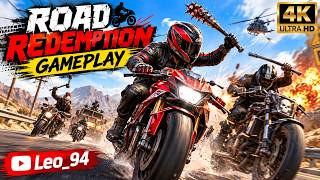 This Bike Racing Game Is CRAZY! 😱 | Road Redemption Gameplay screenshot 1