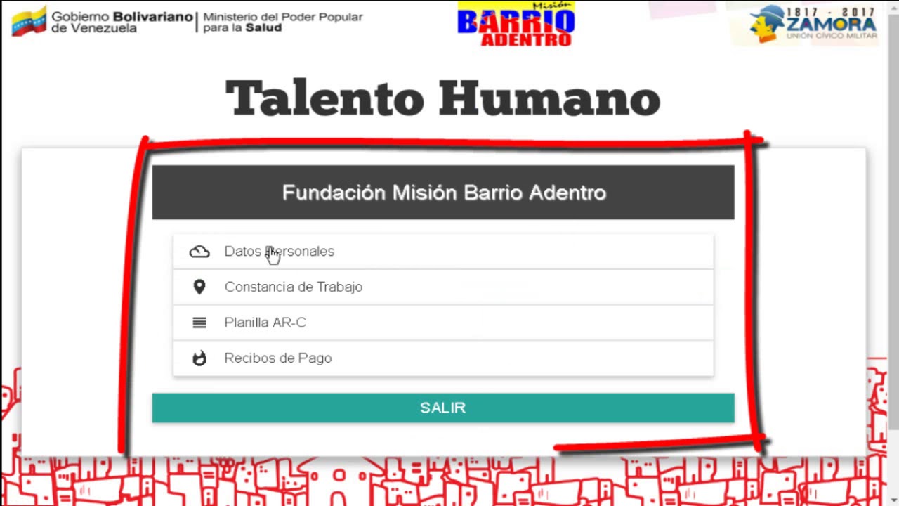 COMO INGRESAR A LA PAG DE MISION BARRIO ADENTRO YouTube