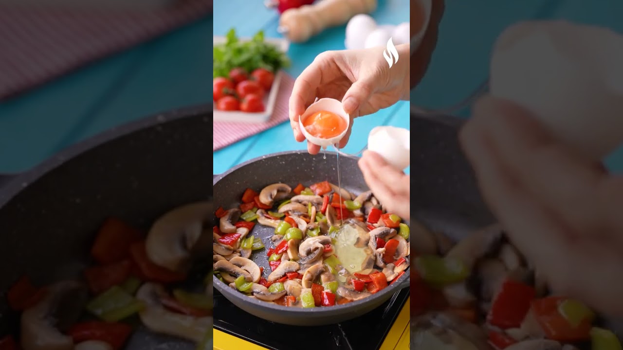 Mantarlı Yumurta ???????? Nefis Yemek Tarifleri #shorts