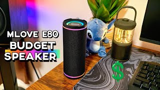 Mlove E80 Portable Speaker - Soundtest 'CHEAP SPEAKER GOOD OR BAD?!'