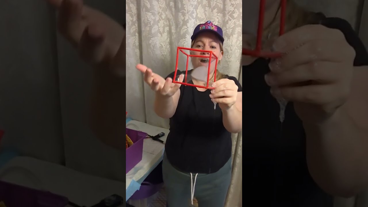 PART 2 BUBBLE SHAPER Transform a round bubble into a CUBE! Sensory smoke vape magic tricks for kids
