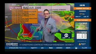 WISC-TV News 3 Now Severe Weather Coverage April 14, 2026