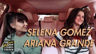 Ariana Grande \& Selena Gomez Carpool