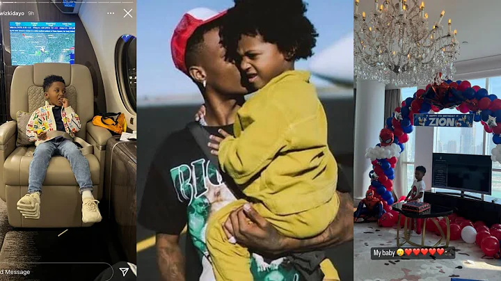 Wizkid And Zion Travels To Qatar In His Private Jet To celebrate Birthday